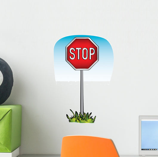 Verkehrszeichen Wall Decal
