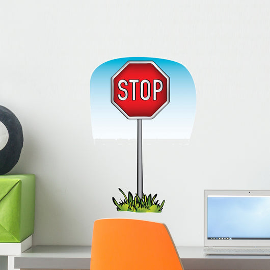 Verkehrszeichen Wall Decal