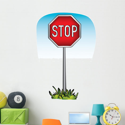 Verkehrszeichen Wall Decal