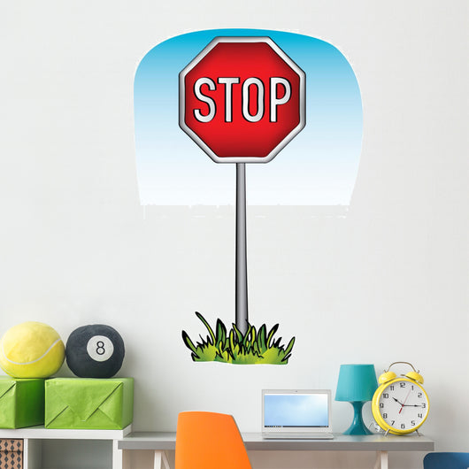 Verkehrszeichen Wall Decal