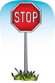 Verkehrszeichen Wall Decal