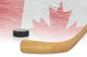 Canadian Ice Hockey Wall Decal