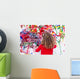 Young Kid Painting Abstract Wall Decal