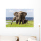 African Elephant Family Chobe Wall Decal