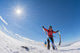 Ski Touring Sunny Day Wall Decal
