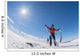 Ski Touring Sunny Day Wall Decal