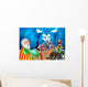 Moses and Red Sea Wall Decal