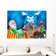 Moses and Red Sea Wall Decal