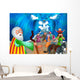 Moses and Red Sea Wall Decal