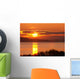 Sunrise Reflection over Lake Wall Decal