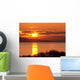Sunrise Reflection over Lake Wall Decal