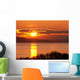 Sunrise Reflection over Lake Wall Decal
