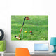 Croquet Equipment and Outdoor Wall Decal