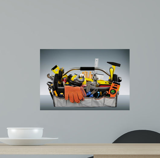 Toolbox - Toolbox Construction Home Wall Decal