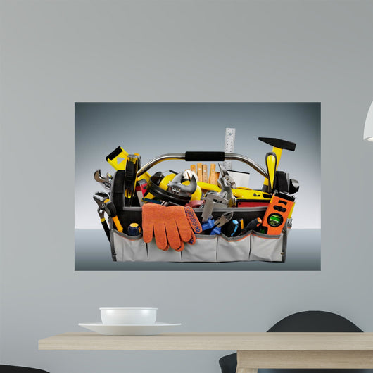 Toolbox - Toolbox Construction Home Wall Decal