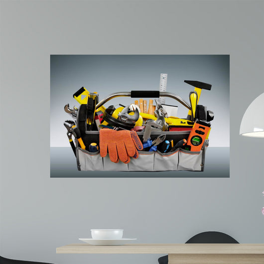 Toolbox - Toolbox Construction Home Wall Decal