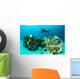 Scuba Diving Diver Shipwreck Wall Decal