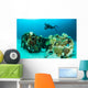 Scuba Diving Diver Shipwreck Wall Decal