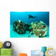 Scuba Diving Diver Shipwreck Wall Decal