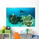 Scuba Diving Diver Shipwreck Wall Decal