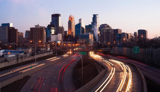 Rush Hour Traffic Elevated Wall Decal