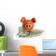 Clay Piggy over Usd Wall Decal