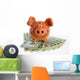 Clay Piggy over Usd Wall Decal