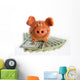 Clay Piggy over Usd Wall Decal