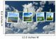 Landscape Photographs Hanging Clothesline Wall Decal