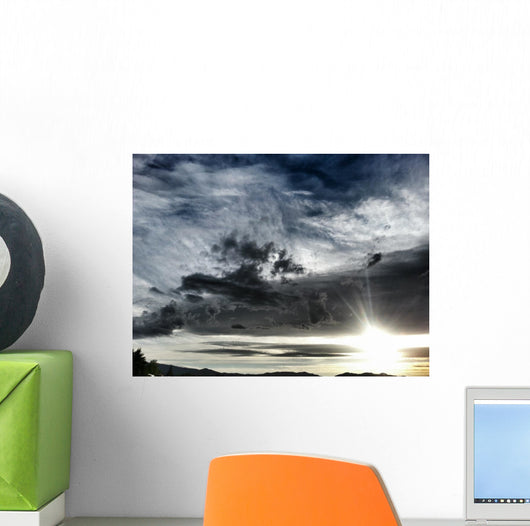 Thunderous Night Wall Decal
