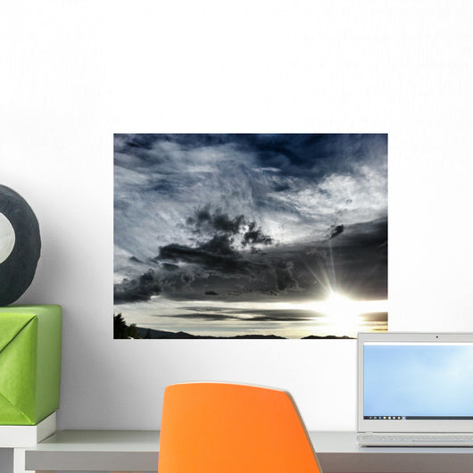 Thunderous Night Wall Decal