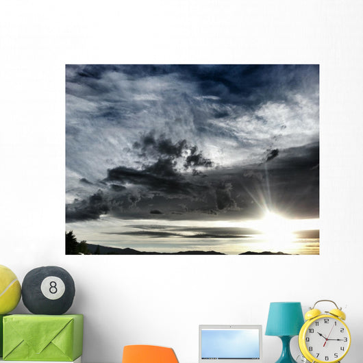 Thunderous Night Wall Decal