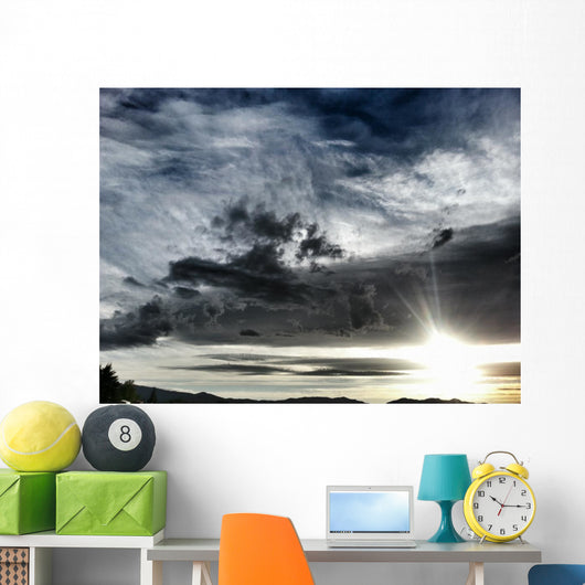 Thunderous Night Wall Decal