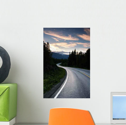 Norway Road Wall Decal