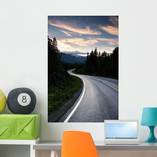 Norway Road Wall Decal
