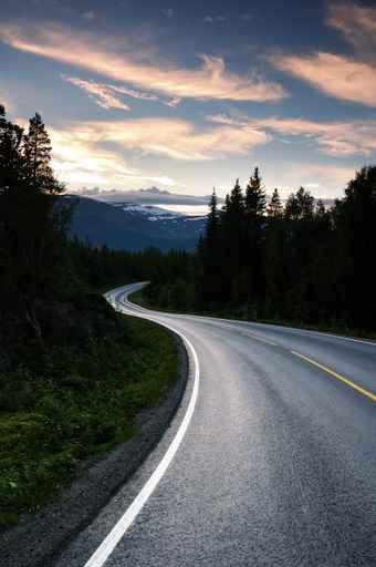 Norway Road Wall Decal