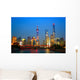 Shanghai Skyline China Wall Decal