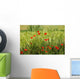 Poppies Field Wheat Wall Decal