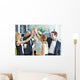 Business Team High Five Wall Decal