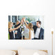 Business Team High Five Wall Decal
