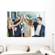 Business Team High Five Wall Decal