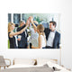 Business Team High Five Wall Decal