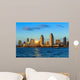 Skyline of San Diego, California from Coronado Bay Wall Mural