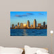 Skyline of San Diego, California from Coronado Bay Wall Mural