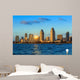 Skyline of San Diego, California from Coronado Bay Wall Mural