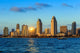 Skyline of San Diego, California from Coronado Bay Wall Mural