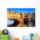 Tramonto Su Ponte Vecchio Wall Decal