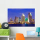 Skyline of San Diego, California from Coronado Bay Wall Mural