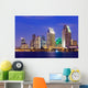 Skyline of San Diego, California from Coronado Bay Wall Mural