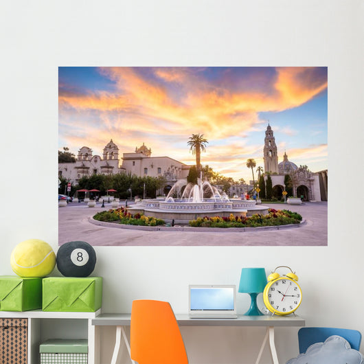 San Diego's Balboa Park Wall Decal